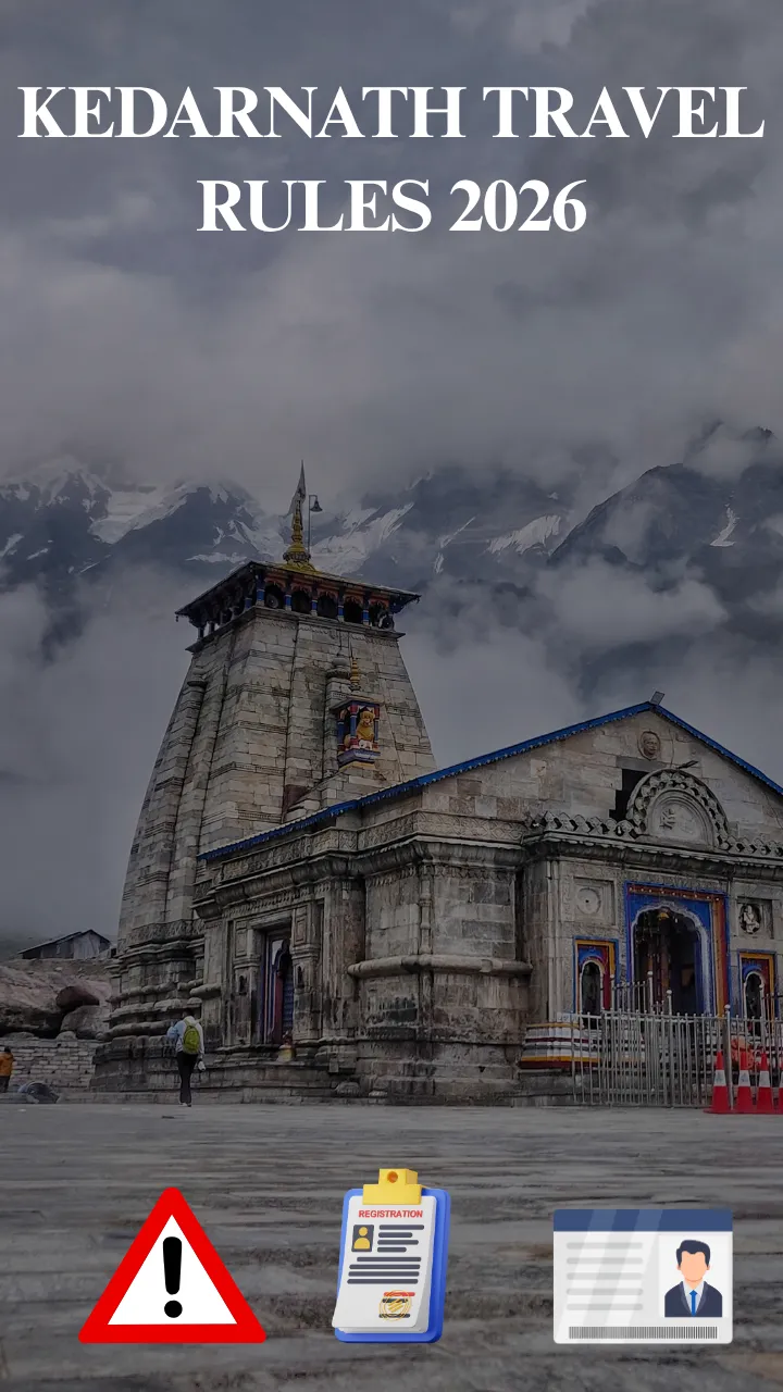 Kedarnath travel rules